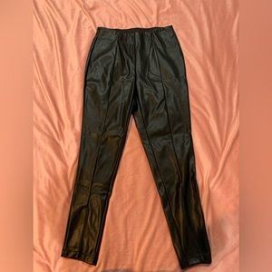 Black Leather Pants